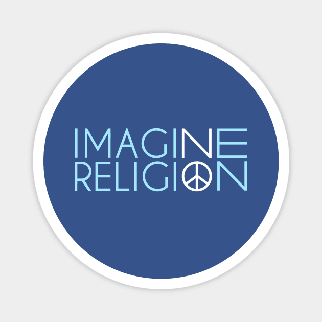 Imagine No Religion Magnet by bonedesigns